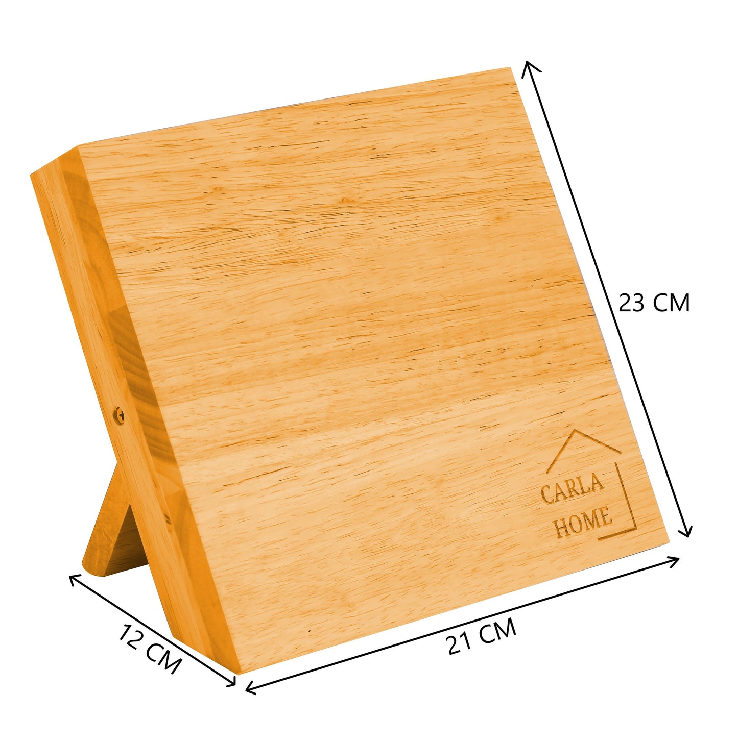 Natural Bamboo Magnetic Knife Block Holder