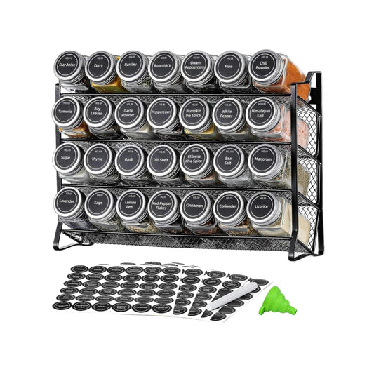 4 Tier Metal Spice Rack