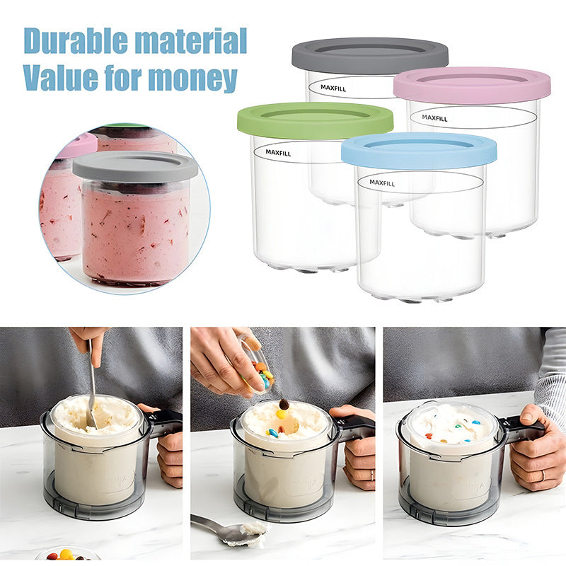 Four-color Set Durable Food Storage Containers – A Must-Have for Your Kitchen