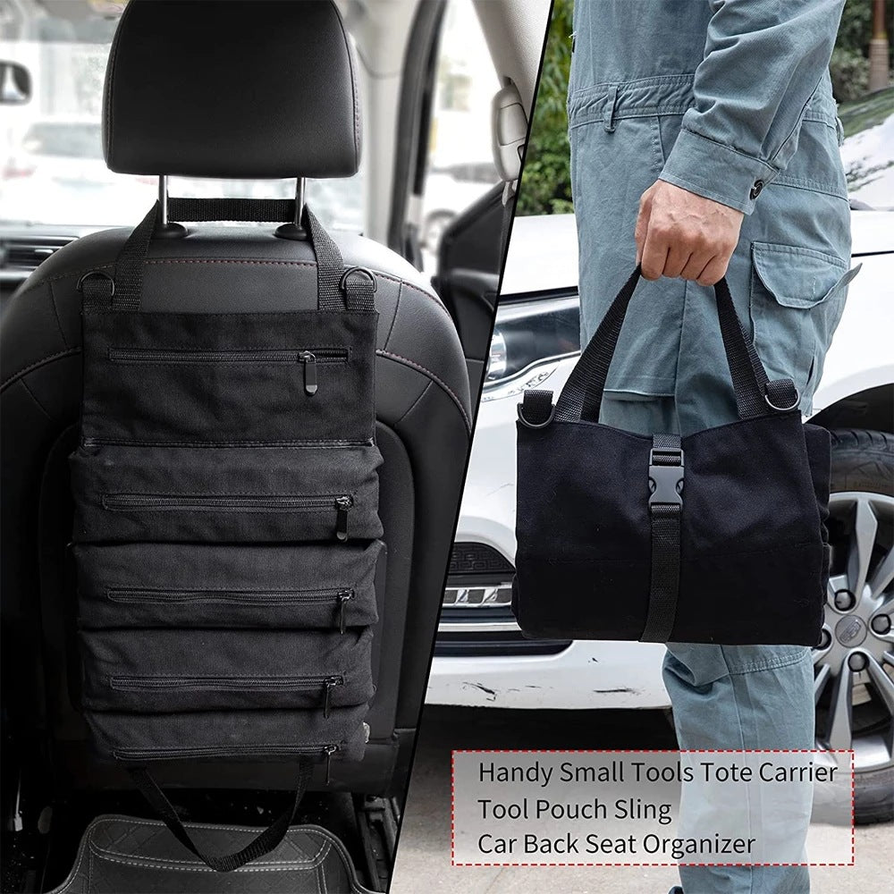 5-Pocket Roll-Up Tool Bag Organizer
