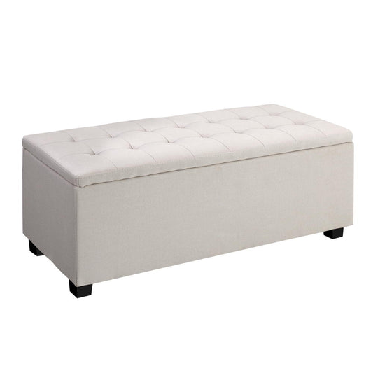 Storage Nook Storage Ottoman Blanket box Large  - Beige