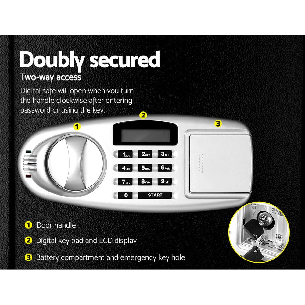 Electronic Safe Digital Security Box LCD Display 50cm