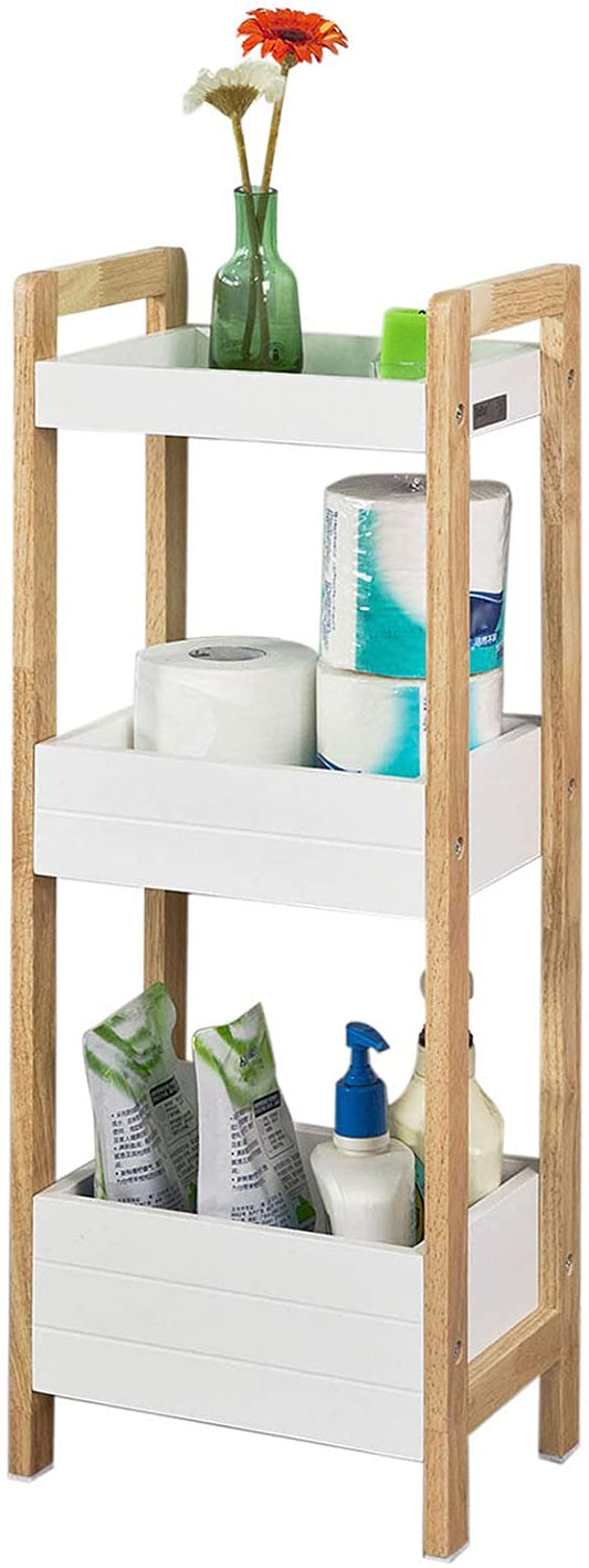3-Tier White Storage Bathroom Shelf. storage nook australia home storage solutions 