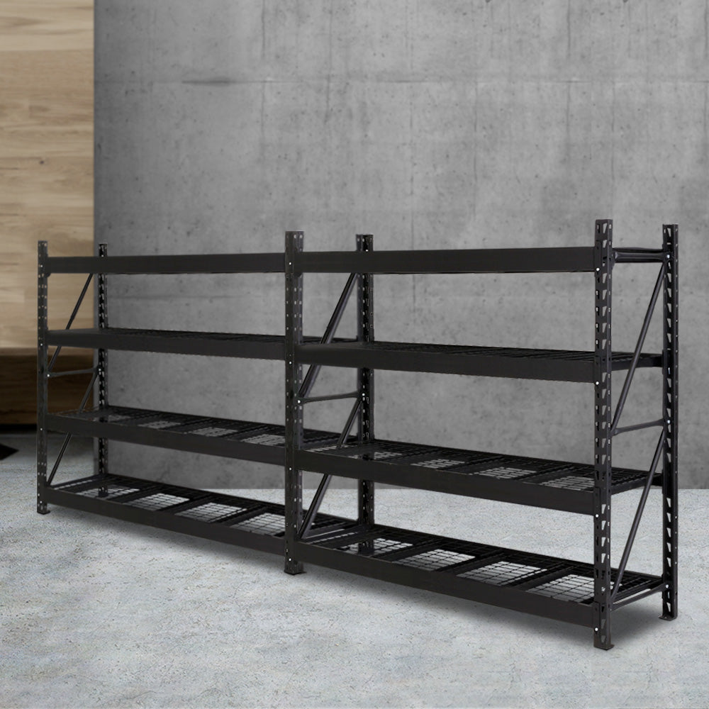 Garage Shelving Warehouse Rack 4MX2M Pallet Racking Storage Steel