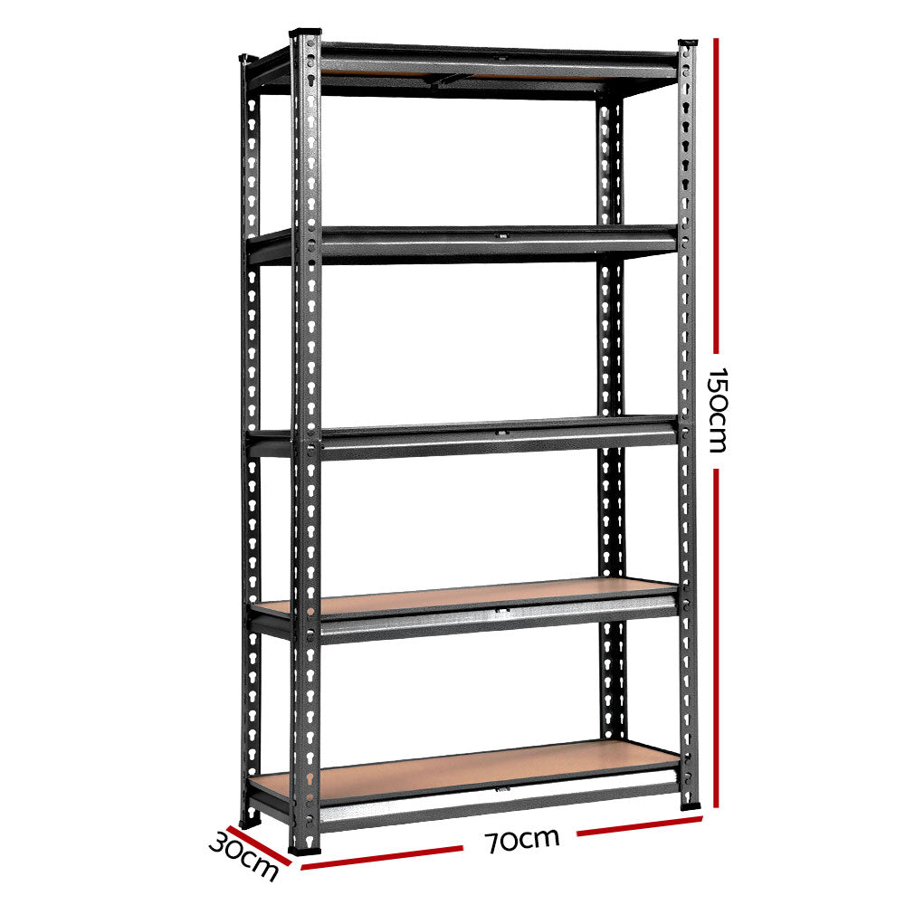 Warehouse Racking Shelving 4x1.5M Storage Rack Steel Garage Shelves